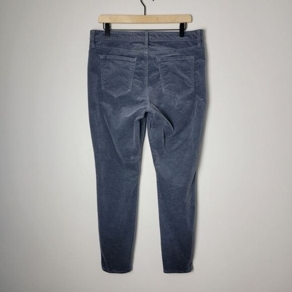 Gap Gray Mid-Rise Corduroy Pants Leggings Size 12 - Picture 5 of 10